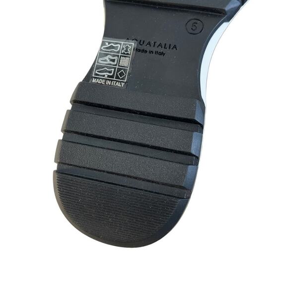 AQUATALIA Taupe Suede Leather Weatherproof Casual Slip On Shoe NEW WITH BOX SZ 5 - Picture 10 of 16